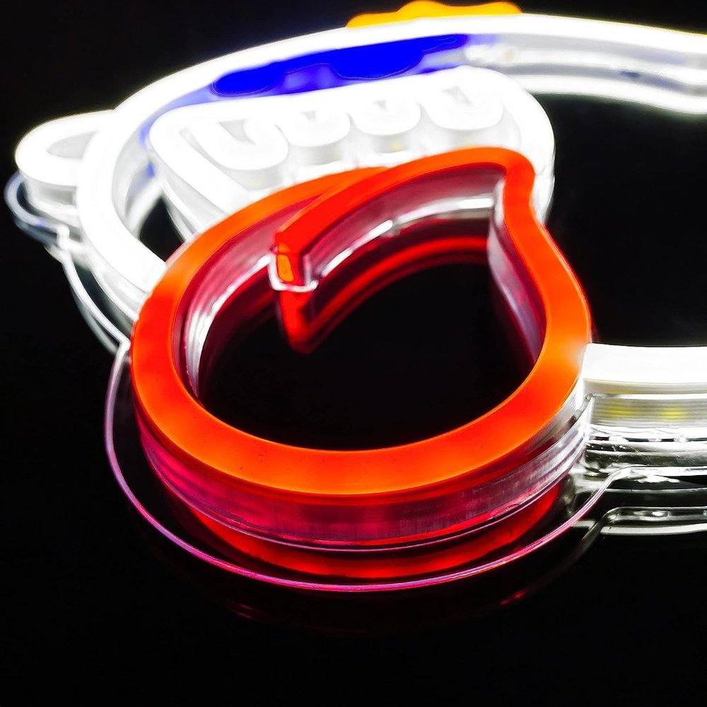 Retro Boo Mario Kart Ghost Cartoon Video Game Neon Light LED Kid/Teen Dorm Room - Picture 3 of 7